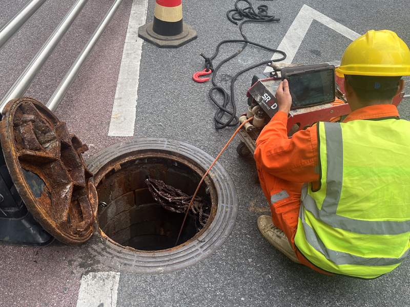 大行宫市政管道内窥检测
