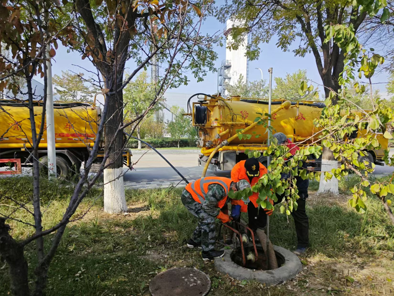 大行宫厂区管道清洗