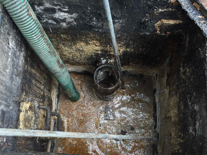 大行宫隔油池清理